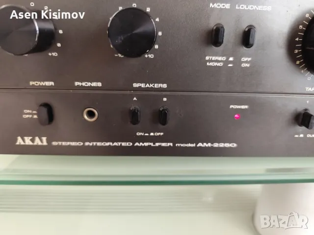 Akai AM 2250, снимка 2 - Ресийвъри, усилватели, смесителни пултове - 50130777