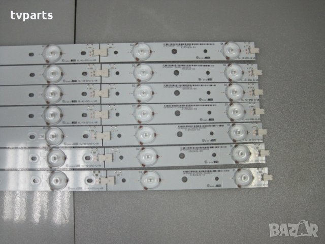 Led подсветка Philips 42PFT6109/12 CL-42-D711-L-V5 100% работеща, снимка 3 - Части и Платки - 29930815