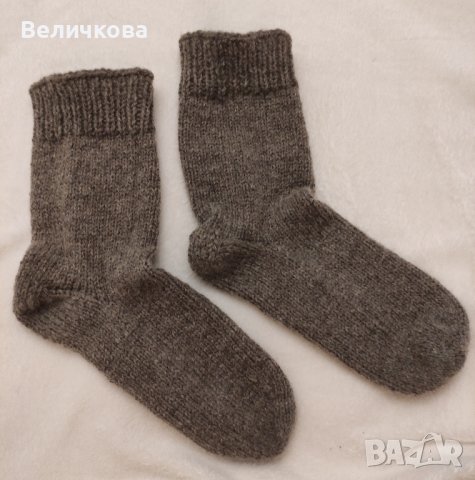 Коледни и обикновени, вълнени чорапи и терлици, ръчно плетени, снимка 16 - Ръчно изработени сувенири - 42677215