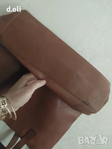 LUCLEON Canada Голяма чанта от 100% Кожа, снимка 7 - Чанти - 50926250