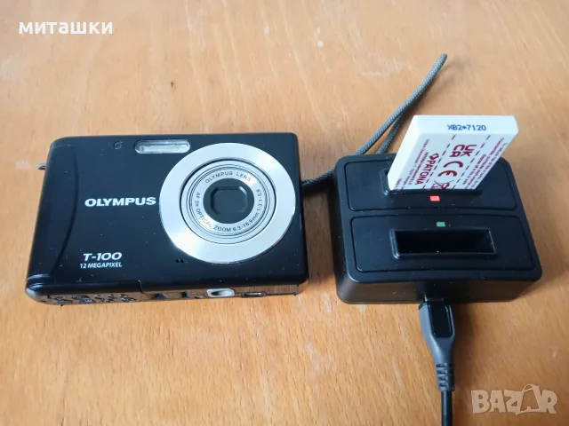 Фотоапарат OLYMPUS T-100, снимка 2 - Фотоапарати - 56532342