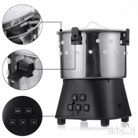 Машина за скубане на пъдпъдъци 12V, 220V 15W, снимка 4 - Други машини и части - 54083280