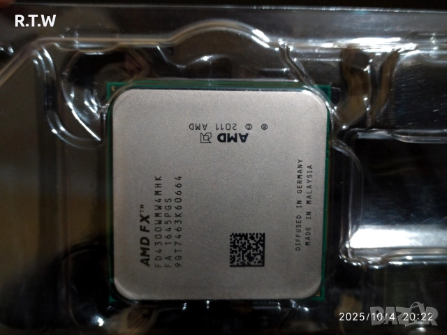 FX-4300, 3.80 GHz (4MB Cache, up to 4.00 GHz) Socket AM3+, снимка 3 - Процесори - 52313546
