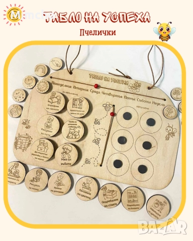 Табло на успеха – Пчелички, снимка 2 - Други - 52730311