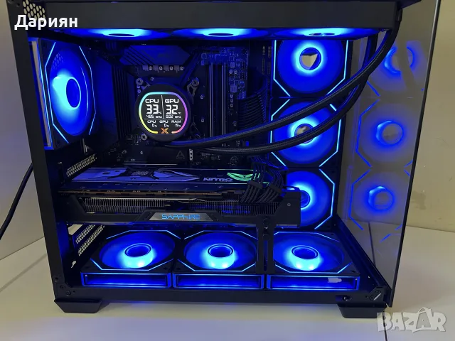 Геймърски компютър Ryzen 7 5800X/ 16GB 3200mhz / Win 11 Pro / 512GB Nvme / 1000W, снимка 2 - Геймърски - 55786844