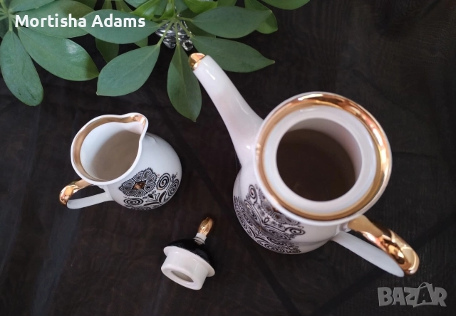 Съветски комплект- костен порцелан , снимка 7 - Сервизи - 52567208