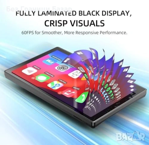 Нов CarPlay Android Auto 9'' Екран 4K Dash Cam GPS Навигация кола автомобил, снимка 6 - Друга електроника - 53155702