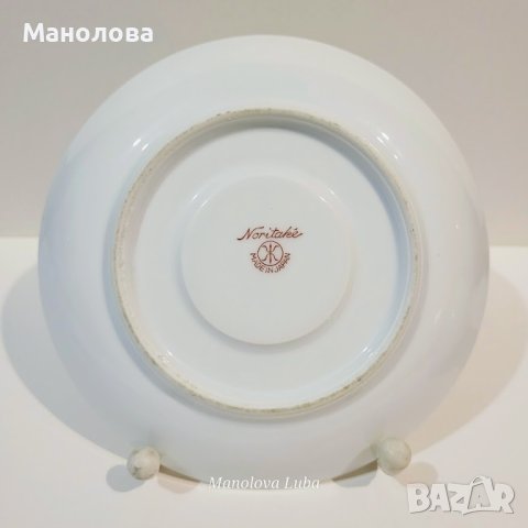Японска порцеланова чаша с чинийка „Noritake“., снимка 9 - Колекции - 44252001