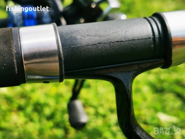 Промо комплект ! 3 шарански въдици 3.60мт и 3 макари с 10 лагера и двоен аванс, снимка 11 - Въдици - 42249195