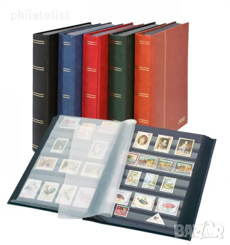 Lindner класьор за марки 30 ч.листа / 60 стр.