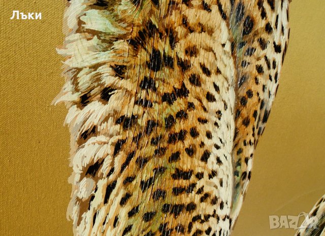 Гепарди Anderson,картина оригинал маслени бои 153 х 103 см., снимка 6 - Картини - 30495189