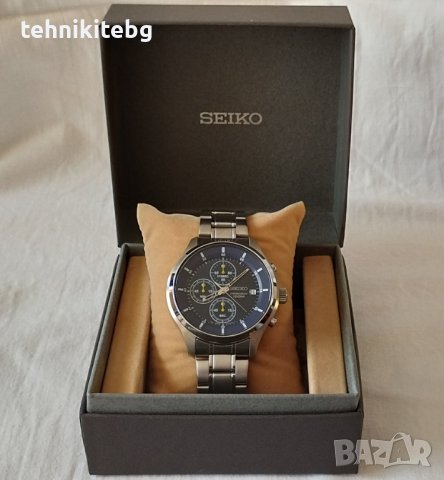 SEIKO SKS537P1 - чисто нов оригинален часовник, снимка 4 - Мъжки - 44313780