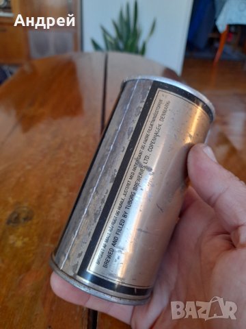 Стара кутия от бира Tuborg, снимка 5 - Колекции - 42879908