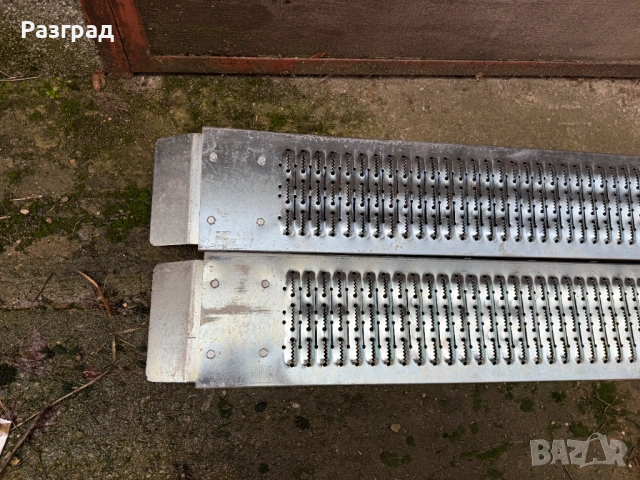 Комплект два броя рампи пътеки за инвалидна рингова количка,мотори,скутери,ATV, трактори, снимка 2 - Аксесоари и консумативи - 53055170