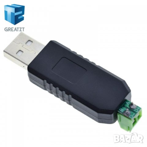 адаптер конвертор USB to RS485 485 Converter Adapter , снимка 4 - Друга електроника - 31314190