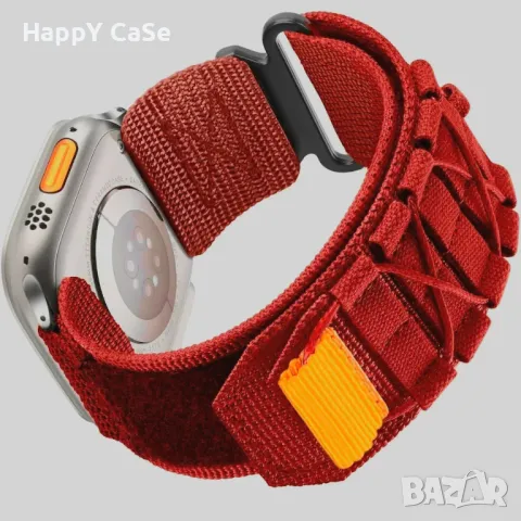 MILITARY Каишка за смарт часовник Huawei Watch/Samsung/Apple/Xiaomi/Garmin/Amazfit/Casio/Honor, снимка 4 - Каишки за часовници - 47855515