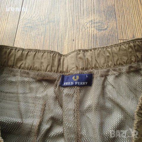 Страхотно мъжко долнище FRED PERRY  размер L , снимка 7 - Панталони - 38465912