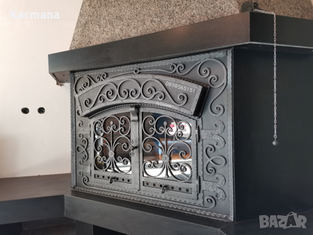 Вратични за камина от ковано желязо , снимка 9 - Други стоки за дома - 44589171