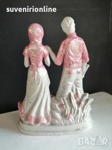 стара порцеланова статуетка двойка, снимка 2 - Статуетки - 40591330