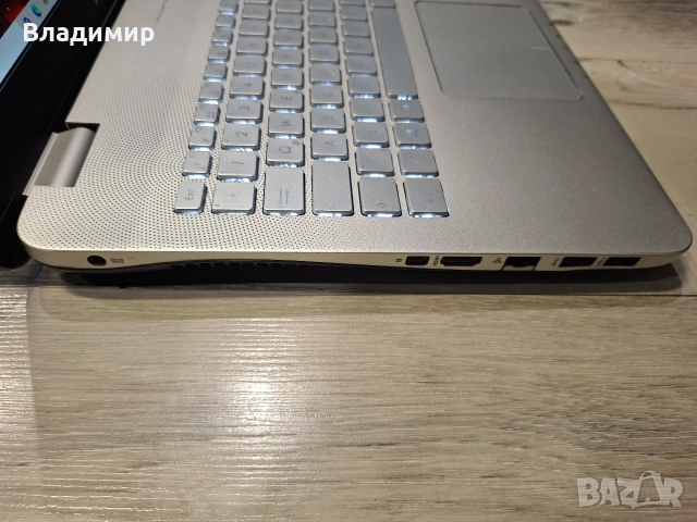 Asus N551J-i7 4720QM/16гб/500гб ссд/GTX950/Подсветка, снимка 8 - Лаптопи за игри - 53350537