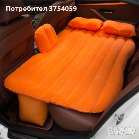 Удобен надуваем матрак (легло), приспособен  за спане в  автомобил AUTO BED, снимка 4 - Аксесоари и консумативи - 52402456