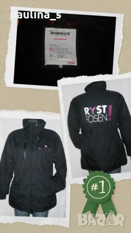 Два броя / Топло черно яке тип парка "Craft" и "Nimbus" , снимка 12 - Палта, манта - 16679870