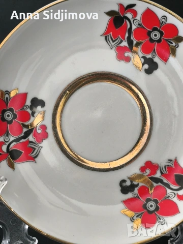 Двоен сет за чай ЛФЗ, снимка 3 - Чаши - 54235739