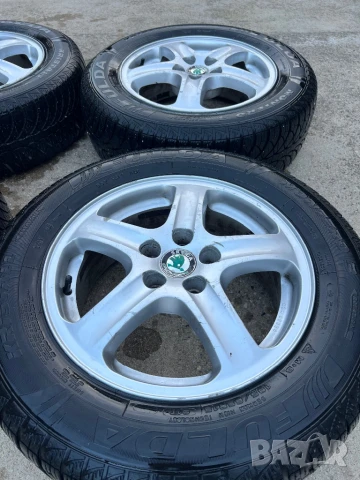 Джанти Шкода 5х100 15”, снимка 2 - Части - 51077258