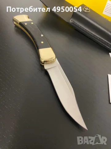 Сгъваемият нож Buck 110 Folding Hunter, снимка 3 - Други инструменти - 56179921