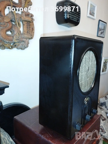 Старо радио Телефункен., снимка 3 - Антикварни и старинни предмети - 53936129