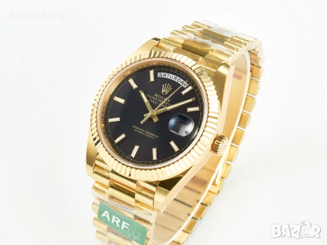 Мъжки часовник Rolex Oyster Perpetual Day-Date 40 с автоматичен швейцарски механизъм, снимка 4 - Мъжки - 50953913