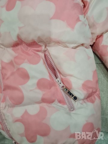 Зимно яке в розово и бяло, снимка 10 - Якета - 35077429