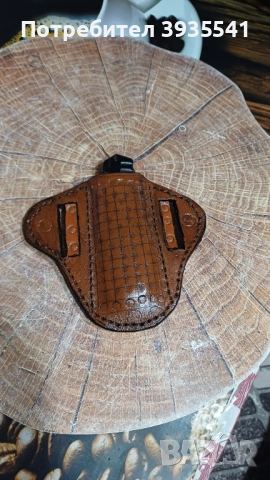 Кания за сгъваем нож,телешки бланк, снимка 4 - Ножове - 52034819