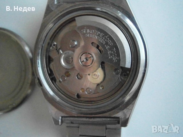 SEIKO 5, cal. 7009-876, vtg automatic, каса – 38,0mm, Japan, TOP!, снимка 9 - Мъжки - 50746941