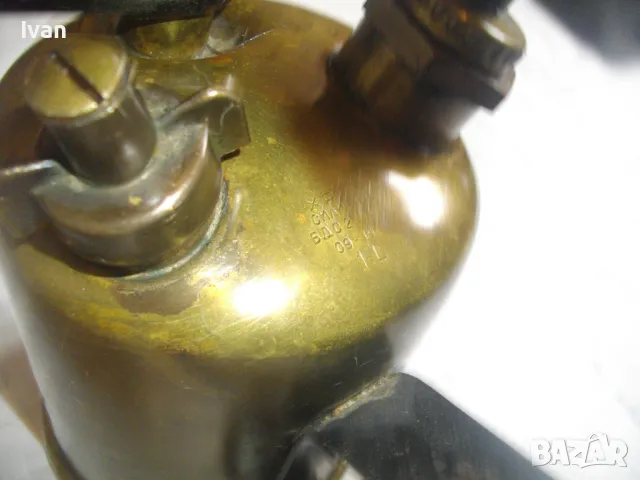 БЪЛГАРСКА СОЦ 1973г. БЕНЗИНОВА ГОРЕЛКА ХРОМ СИЛИСТРА ОТЛИЧНО СЪСТОЯНИЕ ПОЧТИ НОВА 1 ЛИТЪР С ИГЛА , снимка 15 - Други инструменти - 48235270