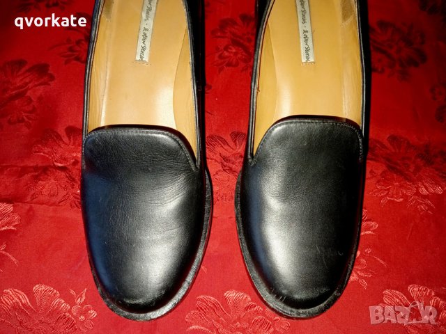 Обувки в черно и бежаво №39, снимка 1 - Дамски елегантни обувки - 34339109