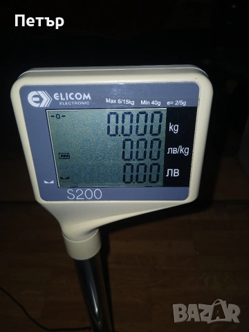 Ел.везна Еликом s200 нова, снимка 12 - Везни - 54038935