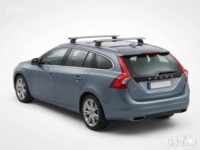 Volvo V60 Багажник за покрив (напречни греди, релси, рейлинг), снимка 4 - Аксесоари и консумативи - 53940611