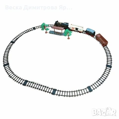 Винтидж класическа играчка влак – 17 части забавление за малки машинисти, снимка 5 - Влакчета, самолети, хеликоптери - 51076853