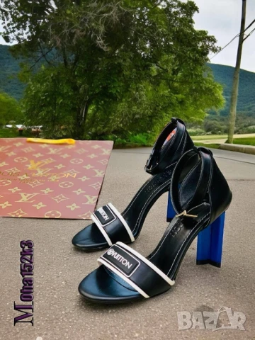 сандали на ток louis vuitton , снимка 2 - Сандали - 51095906