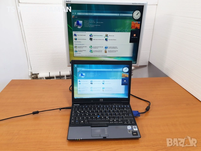 Продавам запазен ретро лаптоп COMPAQ 2510p, снимка 3 - Антикварни и старинни предмети - 53342503