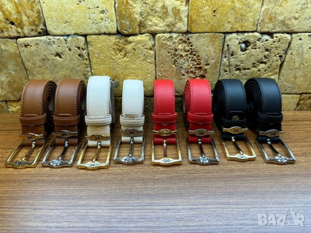 колани от естествена кожа в кутия louis vuitton 