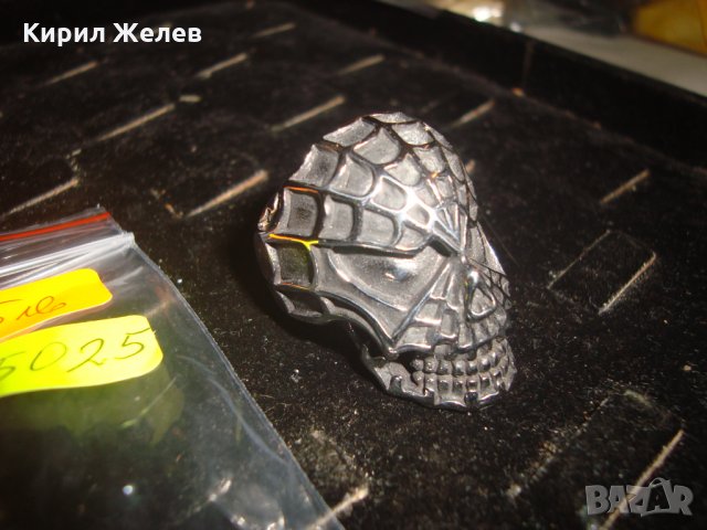 СПАЙДЪР - ЧУДОВИЩЕ СТОМАНЕН НЕРЪЖДАЕМ ПРЪСТЕН ХЕВИ МЕТЪЛ НОВ 25025, снимка 9 - Пръстени - 34528803