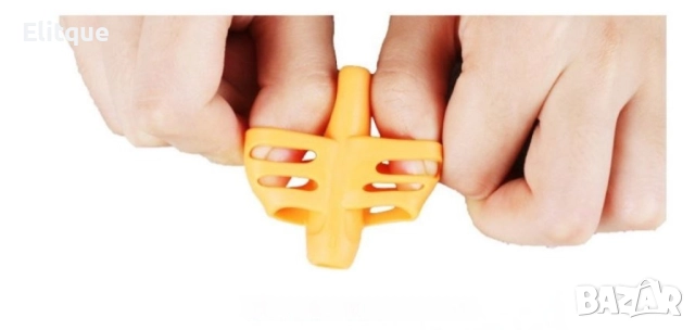 Мек детски държач за химикал или молив, 2 броя в комплект, снимка 2 - Други - 52796064