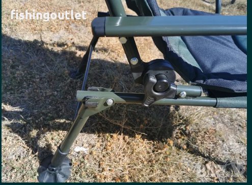  Рибарски шарански стол Filstar до 120кг, снимка 4 - Такъми - 30893899