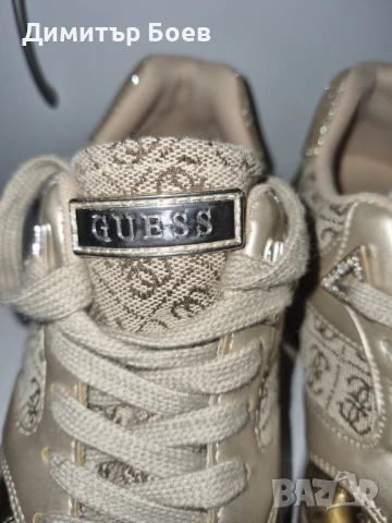 Дамски маратонки сникърси Guess, 38 номер, снимка 1