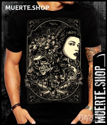 Черна тениска с щампа DEADLY INTENTIONS