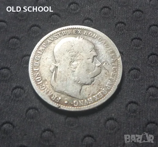 1 крона 1893 Австрия сребро, снимка 4 - Нумизматика и бонистика - 55928547