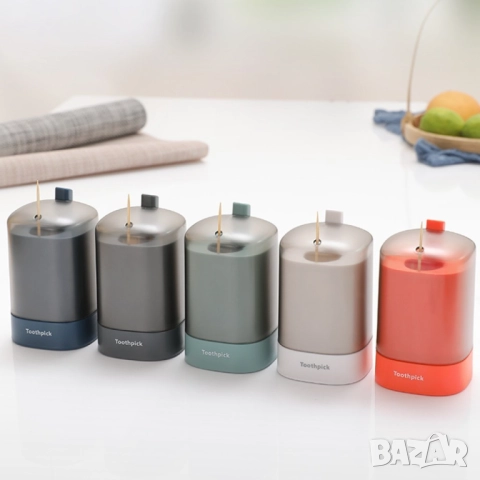   Уред за съхранение и изваждане на клечки за зъби  