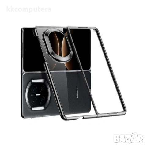 Защитен Калъф Huawei Mate X7 (6D Electroplating PC) - Удароустойчив, 360° Защита, Вкл. Протектор (5 , снимка 3 - Калъфи, кейсове - 53150592